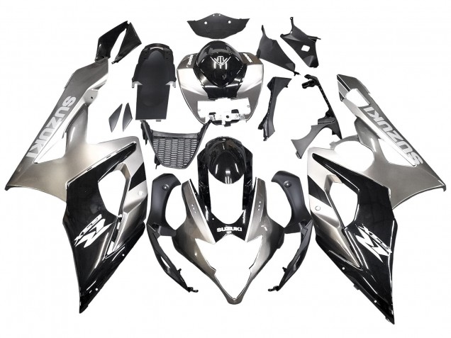 Compra Carenados Moto Suzuki GSXR 1000 2005-2006 - Negro Brillante Gris