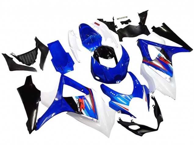 Compra Carenados Moto Suzuki GSXR 1000 2007-2008 - Blanco Azul Negro Rojo