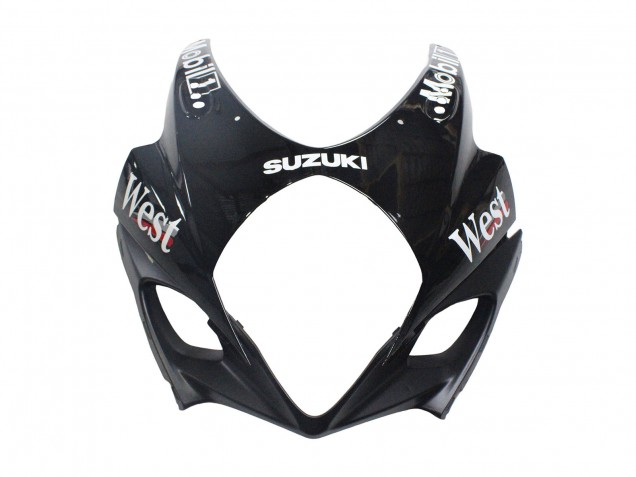 Compra Carenados Moto Suzuki GSXR 1000 2007-2008 - Negro Brillante Blanco West