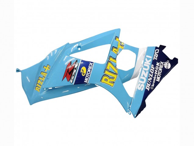 Compra Carenados Moto Suzuki GSXR 1000 2007-2008 - Azul Claro Amarillo Negro Motul Rizla