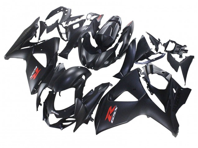 Compra Carenados Moto Suzuki GSXR 1000 2007-2008 - Negro Mate Rojo Calcomanía