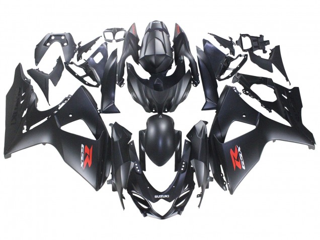 Compra Carenados Moto Suzuki GSXR 1000 2007-2008 - Negro Mate Rojo Calcomanía