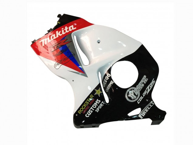 Compra Carenados Moto Suzuki GSXR 1300 Hayabusa 1996-2007 - Blanco Azul Rojo Makita Negro