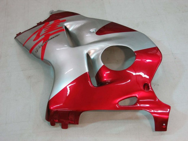 Compra Carenados Moto Suzuki GSXR 1300 Hayabusa 1996-2007 - Plata Rojo Hayabusa