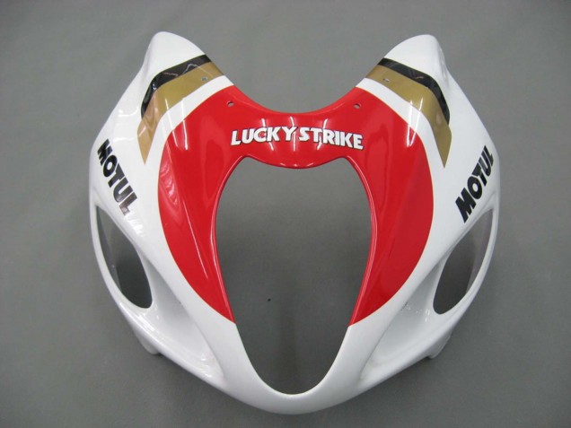 Compra Carenados Moto Suzuki GSXR 1300 Hayabusa 1996-2007 - Blanco Rojo Motul