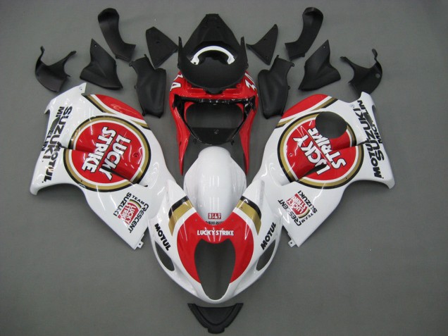 Compra Carenados Moto Suzuki GSXR 1300 Hayabusa 1996-2007 - Blanco Rojo Motul