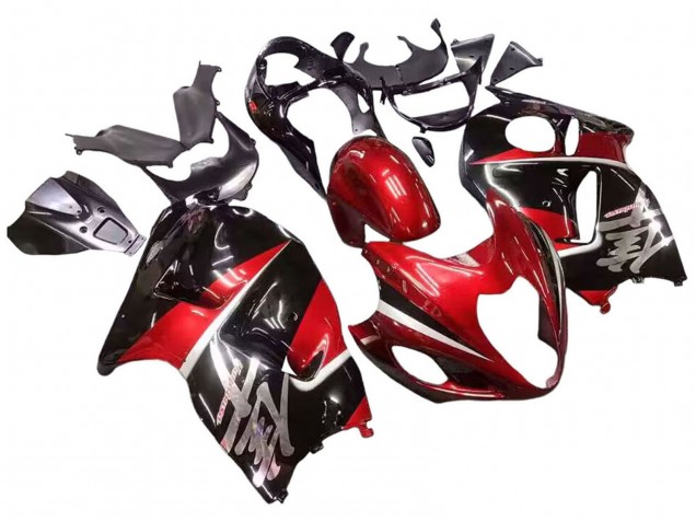 Compra Carenados Moto Suzuki GSXR 1300 Hayabusa 1996-2007 - Rojo Negro Brillante Hayabusa