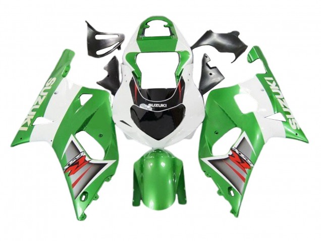Compra Carenados Moto Suzuki GSXR 600 / GSXR 750 2001-2003 - Blanco Verde Plata Rojo Negro