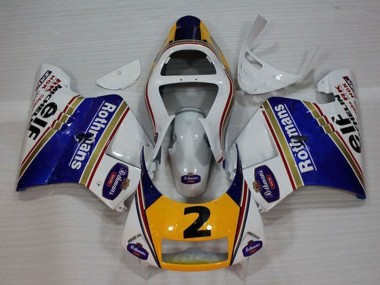 Compra Carenados Moto Honda NSR250R MC28 P4 1994-1996 - Blanco Azul Amarillo Oro Rothmans Elf 2
