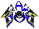 Compra Carenados Moto Suzuki GSXR 600 / GSXR 750 2001-2003 - Azul Amarillo Negro Brillante