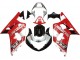Compra Carenado Moto Suzuki GSXR 600 / GSXR 750 2001-2003 - Rojo Blanco Negro Brillante