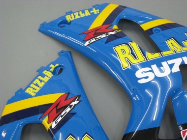 Compra Carenados Moto Suzuki GSXR 600 / GSXR 750 2001-2003 - Azul Amarillo Negro Motul Rizla