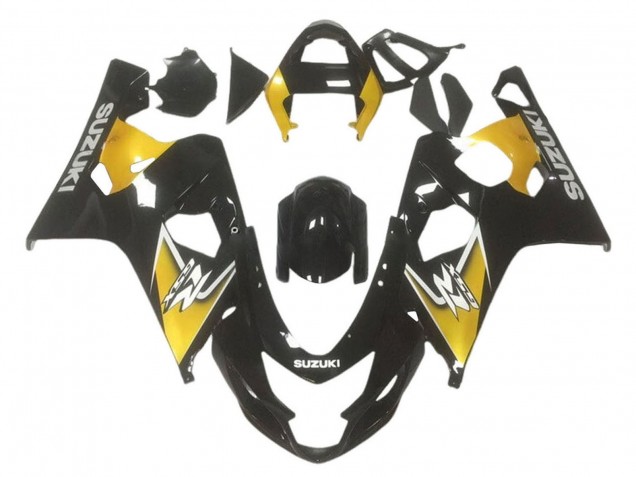 Compra Carenados Moto Suzuki GSXR 600 / GSXR 750 2001-2003 - Amarillo Negro Brillante