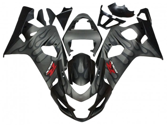 Compra Carenados Moto Suzuki GSXR 600 / GSXR 750 2004-2005 - Gris Negro Llama