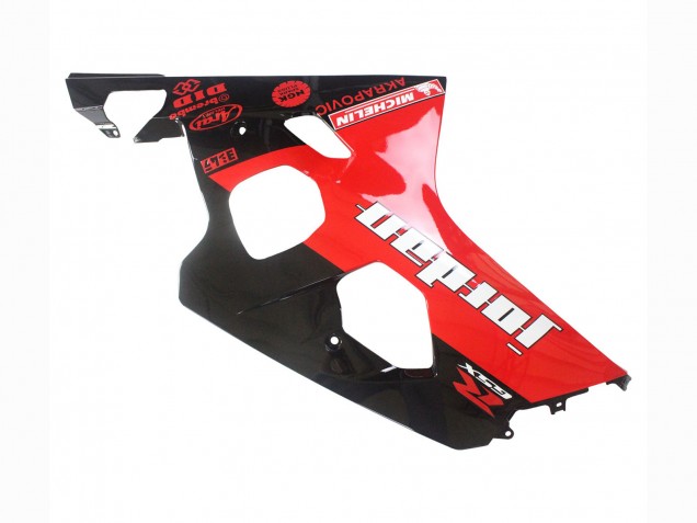 Compra Carenados Moto Suzuki GSXR 600 / GSXR 750 2004-2005 - Negro Brillante Rojo Jordan Michelin