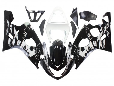 Compra Carenado Moto Suzuki GSXR 600 / GSXR 750 2004-2005 - Blanco Negro
