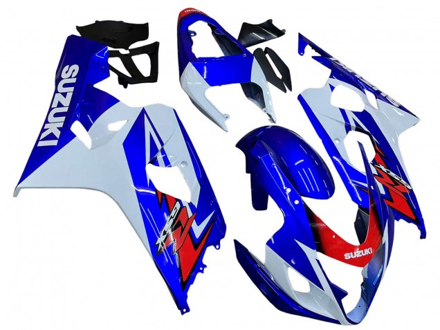 Compra Carenado Moto Suzuki GSXR 600 / GSXR 750 2004-2005 - Blanco Azul Rojo