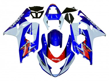 Compra Carenado Moto Suzuki GSXR 600 / GSXR 750 2004-2005 - Blanco Azul Rojo