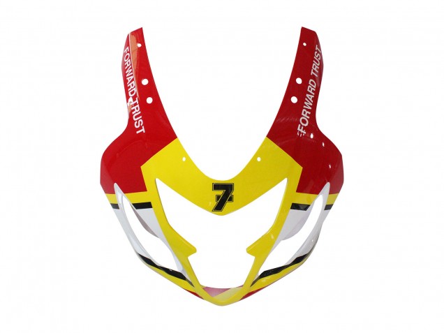 Compra Carenados Moto Suzuki GSXR 600 / GSXR 750 2004-2005 - Blanco Rojo Amarillo Michelin Texaon Heron 7