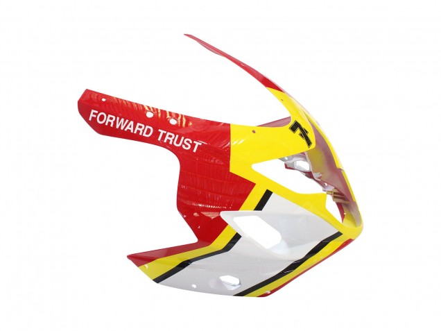Compra Carenados Moto Suzuki GSXR 600 / GSXR 750 2004-2005 - Blanco Rojo Amarillo Michelin Texaon Heron 7