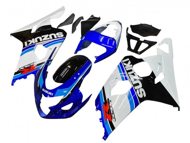 Compra Carenado Moto Suzuki GSXR 600 / GSXR 750 2004-2005 - Blanco Azul Negro Rojo