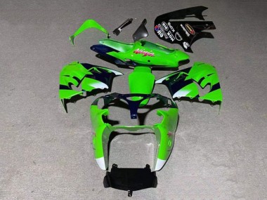 Compra Carenado Moto Kawasaki ZX9R 2000-2001 - Verde Blanco Negro Brillante