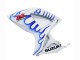 Compra Carenados Moto Suzuki GSXR 600 / GSXR 750 2006-2007 - Blanco Azul Llama