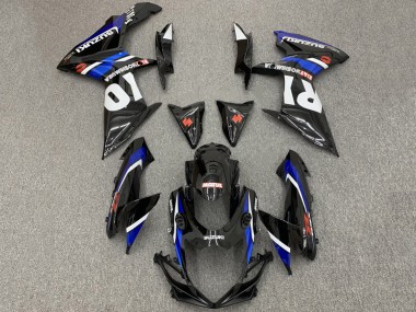 Compra Carenados Moto Suzuki GSXR 600 / GSXR 750 2008-2010 - Negro Brillante Blanco Azul Rojo