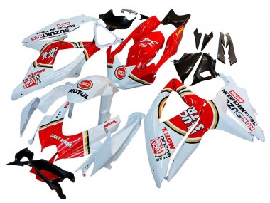Compra Carenados Moto Suzuki GSXR 600 / GSXR 750 2008-2010 - Blanco Rojo Motul Lucky Strike