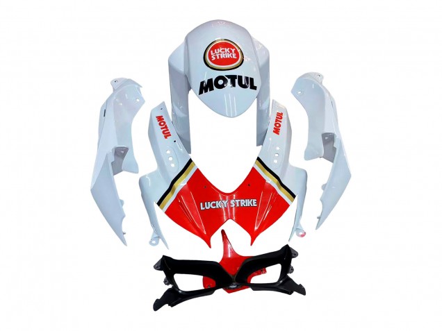 Compra Carenados Moto Suzuki GSXR 600 / GSXR 750 2008-2010 - Blanco Rojo Motul Lucky Strike