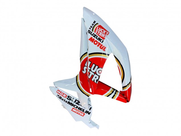 Compra Carenados Moto Suzuki GSXR 600 / GSXR 750 2008-2010 - Blanco Rojo Motul Lucky Strike