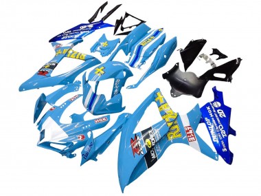 Compra Carenados Moto Suzuki GSXR 600 / GSXR 750 2008-2010 - Azul Amarillo Rizla
