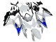 Compra Carenados Moto Suzuki GSXR 600 / GSXR 750 2008-2010 - Blanco Plata Azul Negro