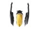 Compra Carenados Moto Suzuki GSXR 600 / GSXR 750 2008-2010 - Negro Mate Blanco Oro