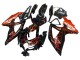 Compra Carenados Moto Suzuki GSXR 600 / GSXR 750 2008-2010 - Negro Brillante Naranja Llama