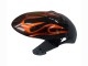 Compra Carenados Moto Suzuki GSXR 600 / GSXR 750 2008-2010 - Negro Brillante Naranja Llama