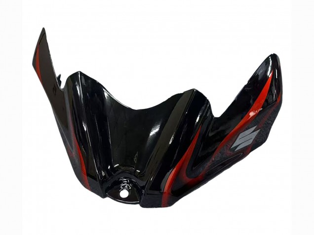 Compra Carenados Moto Suzuki GSXR 600 / GSXR 750 2008-2010 - Negro Brillante Naranja Llama