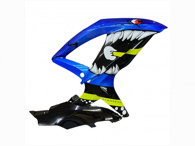 Compra Carenados Moto Suzuki GSXR 600 / GSXR 750 2008-2010 - Azul Fluorescent Verde Tiburón
