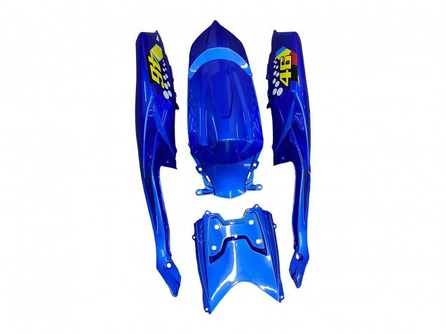 Compra Carenados Moto Suzuki GSXR 600 / GSXR 750 2008-2010 - Azul Fluorescent Verde Tiburón