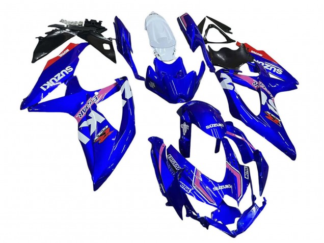 Compra Carenados Moto Suzuki GSXR 600 / GSXR 750 2008-2010 - Blanco Azul Rosa Ecstar Motul