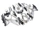Compra Carenados Moto Suzuki GSXR 600 / GSXR 750 2008-2010 - Plata Negro Mate