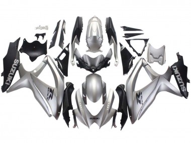 Compra Carenados Moto Suzuki GSXR 600 / GSXR 750 2008-2010 - Plata Negro Mate