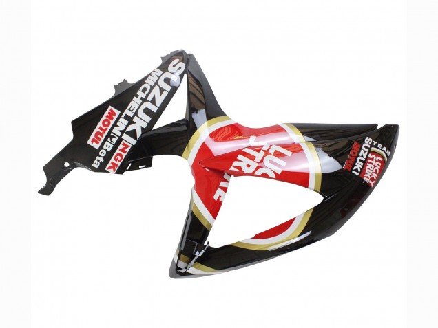 Compra Carenados Moto Suzuki GSXR 600 / GSXR 750 2008-2010 - Negro Brillante Rojo Blanco Motul Lucky Strike