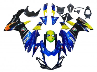 Compra Carenados Moto Suzuki GSXR 600 / GSXR 750 2011-2024 - Azul Amarillo