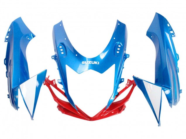 Compra Carenados Moto Suzuki GSXR 600 / GSXR 750 2011-2024 - Azul Blanco Rojo