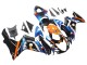 Compra Carenados Moto Suzuki GSXR 600 / GSXR 750 2011-2024 - Azul Claro Naranja Negro Blanco Tiburón 46