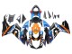 Compra Carenados Moto Suzuki GSXR 600 / GSXR 750 2011-2024 - Azul Claro Naranja Negro Blanco Tiburón 46