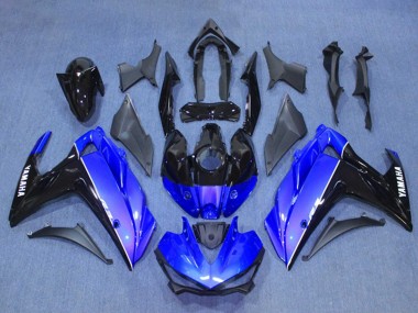 Compra Kits Carenado Moto Yamaha YZF R3/R25 2015-2018 - Azul Negro Brillante