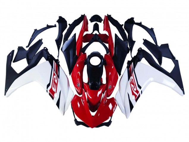 Compra Carenados Moto Yamaha YZF R3/R25 2015-2018 - Blanco Rojo Negro Mate