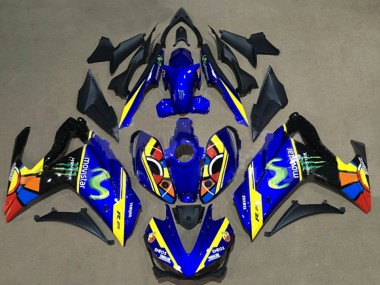 Compra Carenados Moto Yamaha YZF R3/R25 2015-2018 - Azul Amarillo Rojo Negro Verde Monstruo